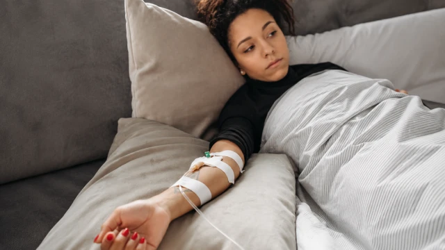 symptoms require iv drip