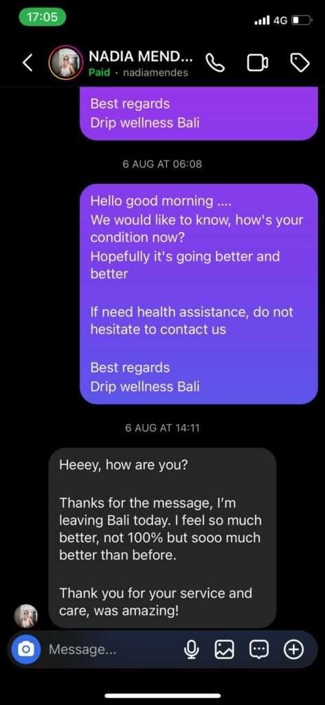 Bali Belly Treatment